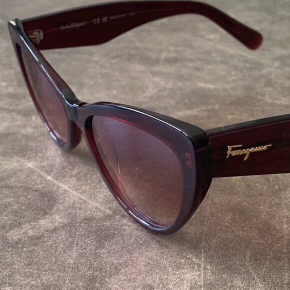 NIB Women's Salvatore Ferragamo Luxury Sunglasses - Picture 2 of 13